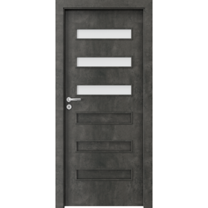 Porta FIT F.3 Betón Tmavý 